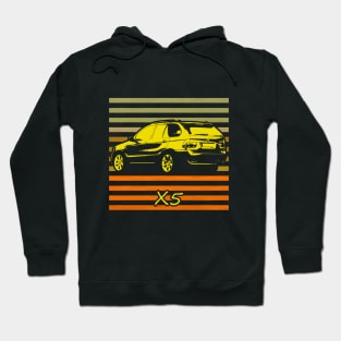 X5 retro vintage design e53 lovers Hoodie